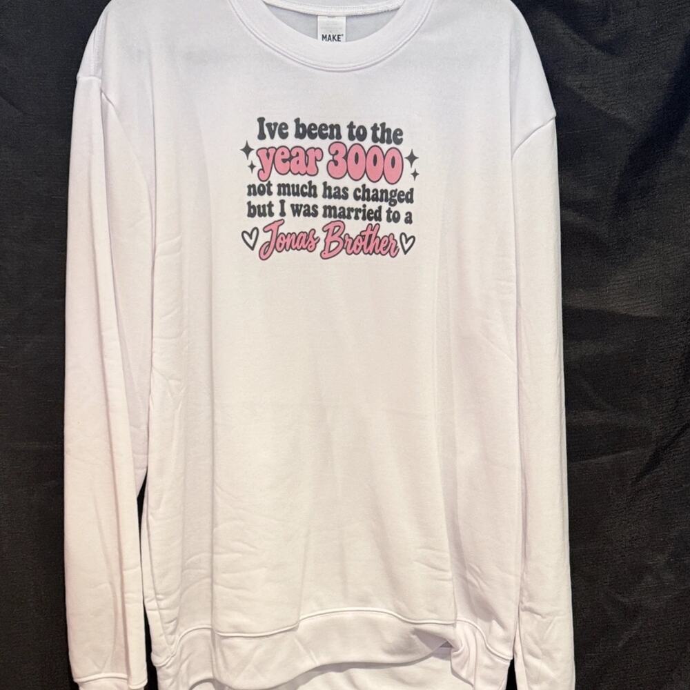 Year 3000 Jonas Brothers Crewneck Sweatshirt #3